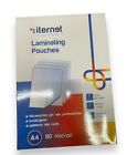 OFFERTA! Laminating POUCHES A4 80 MICRON FILM PLASTIFICATRICE 100 PZ