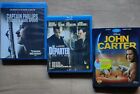 Lotto Blu-ray Disc - Captain Phillips- The Departed- John Carter