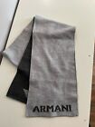 Emporio Armani Junior Scarf Mix Wool Grey