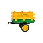 Rimorchio trattore marca Peg Perego modello IGTR0941 giallo verde