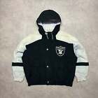 90 s Vintage Mirage NFL Oakland Raiders Black & Grey Jacket (XL)