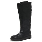 6695N biker SAX stivali donna boots women nero