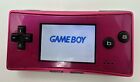 Nintendo GameBoy Advance Micro GBM Pink Handheld Console