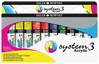 Daler Rowney Sistema 3 Pittura Acrilica Introduzione Set 10 X 22ml