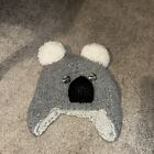 Handknitted Alpaca /wool Koala Hat