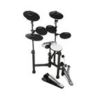 Carlsbro CSD130 Compact Electric Drum Kit - 5 Piece USB Digital Drums Foldable