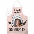 Grembiule personalizzato con foto in questa cucina comando io