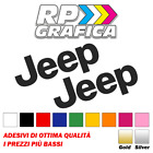 Coppia 2 Adesivi JEEP Auto JDM Tuning Decal Stickers