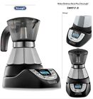 De Longhi Alicia PLUS EMKP 21.B Macchina da Caffè per Moka - Nera/Argenta