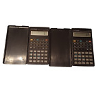 2 x CITIZEN Scientific Calculator SR-166 Hard Case Removable Working Tested