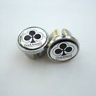 Vintage Style, Chrome Colnago Racing Bar Plugs, Caps, Repro