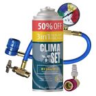 R134a 3in1 A/C Kit con olio e sigillante 470g, ricarica gas Auto Prima del 2016