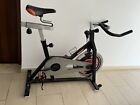 Spin Bike Con Volano Spinning sistema di sforzo regolabile a tampone