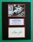 STEVE JOBS AUTOGRAPH artistic display Think Different