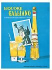 Locandina Poster Pubblicità Vintage - Liquore Galliano America - 50x70