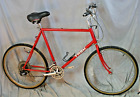 1987 Trek 820 Bici MTB 22.5 " XXL Telaio Rigido Acciaio Rosso