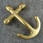 Solid Brass Anchor Shape Belt Pin Buckle Men s Belt Buckles For 1.5" / 38mm Belt