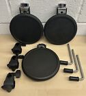 Set Of 3 Roland PD-8 Dual-Trigger Pads Electric Drums PD8 Includes L-Rods Clamps