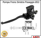 POMPA FRENO POSTERIORE SX UNIVERSALE per MOTO CROSS SCOOTER PIT BIKE QUAD