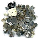 50g STEAMPUNK JEWELLERY ART CRAFTS CYBERPUNK COGS GEARS ETC WATCH PARTS - FS1380