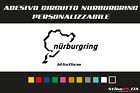 Logo Circuito Nurburgring 2 pz Adesivo in Vinile  2pz