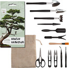 Kit Bonsai Attrezzi 13 Pezzi Con Pratica Borsa - Mini Utensili Da Giardinaggio p