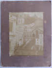 AMALFI (SALERNO) 1899 SPLENDIDA RARA VECCHIA FOTO CARTONATA