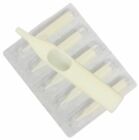 TATTOO 50 DISPOSABLE TIPS WHITE TIP MONOUSO PLASTICA BIANCHI STERILI TATUAGGI