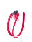 C String perizoma autoreggente aperto Rosso Fiocchetto Nero C-Slip Invisibile