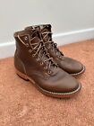 Nicks boots MTO in British Tan Chromexcel leather size 9.5F Whites Viberg Wesco