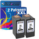 2 Patronen PlatinumSerie für Lexmark 36 XL X 5690 X 6650 X 6675 X 6690 Z 2400 Z