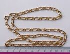 10 x 24" gold plated complete figaro necklace chains