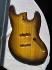 JAZZ BASS Corpo RELIC Nitro Thinskinlacquer Primitivo 2 Tono Sunburst Jvguitars