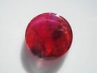 Aurora Opal cabochon gemstone,Round shape 20x6.7mm,mix of Red and pink.