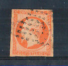 1853/1860 - LOTTO/FRA16bU - FRANCIA - 40 c. ARANCIO SU PAGLIA- USATO