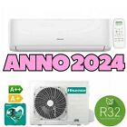 Condizionatore Clima Hisense 9000 12000 18000 BTU Inverter R32 A++/A+ 2024 IT