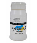 Daler Rowney Sistema 3 Originale Pittura Acrilica 500ml Pentole - 45 Colori