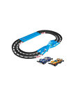 TAMIYA MINI 4WD PISTA OVALE A 2 CORSIE + 2 AUTO   216x 120cm  ART  95656