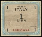 (E5791) Banknote Italien Italy 1 Lira Allied Military 1943