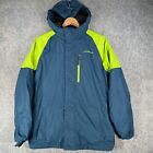 O Neill Jacket Youth 176 16 Blue Green Snow Ski Thinsulate Logo Teens Boys Coat