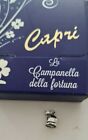 COLLANA CIONDOLO CAMPANELLA PORTAFORTUNA CAPRI ARGENTO 925