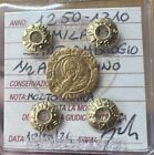 MONETA ORO MILANO SANT’AMBROGIO 1/2 AMBROGINO 1250 - 1310 MOLTO RARA BB