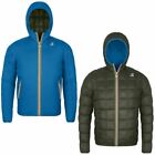 K-WAY JACQUES THERMO PLUS DOUBLE 360 € UOMO KWAY K001K40 996 BLUE F GREEN A