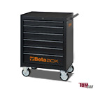 CARRELLO CASSETTIERA MOBILE PORTAUTENSILI 6 CASSETTI BETA C04 BOX NERO (VUOTO)