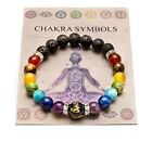 Bracciale Chakra Reiki Energia Guarigione Equilibrio Pietre Vere Gi