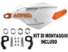 ACERBIS PARAMANI X-FACTORY CHIUSI STECCA METALLO KIT MONTAGGIO BIANCO ARANCIONE