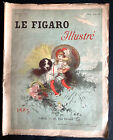 Jules CHERET / LE FIGARO Illustré complet,  1885,  Couverture lithographie