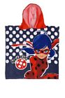 Asciugamano Poncho LadyBug Blu