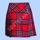 Scottish Mini Billie Kilt Skirt Royal Stewart Tartan