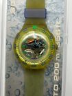 Orologio SWATCH Scuba BLU ICE (SDK107)-NUOVO/NOS-scheletro-Verde-GUARDA!